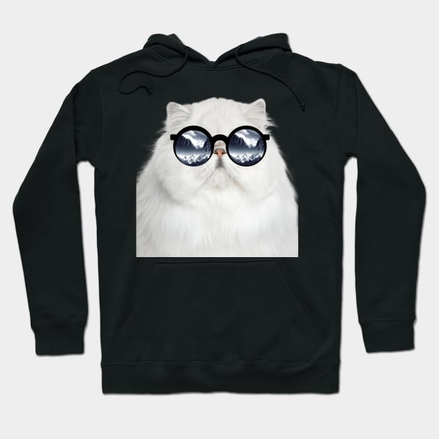 Cat design hoodie on sale